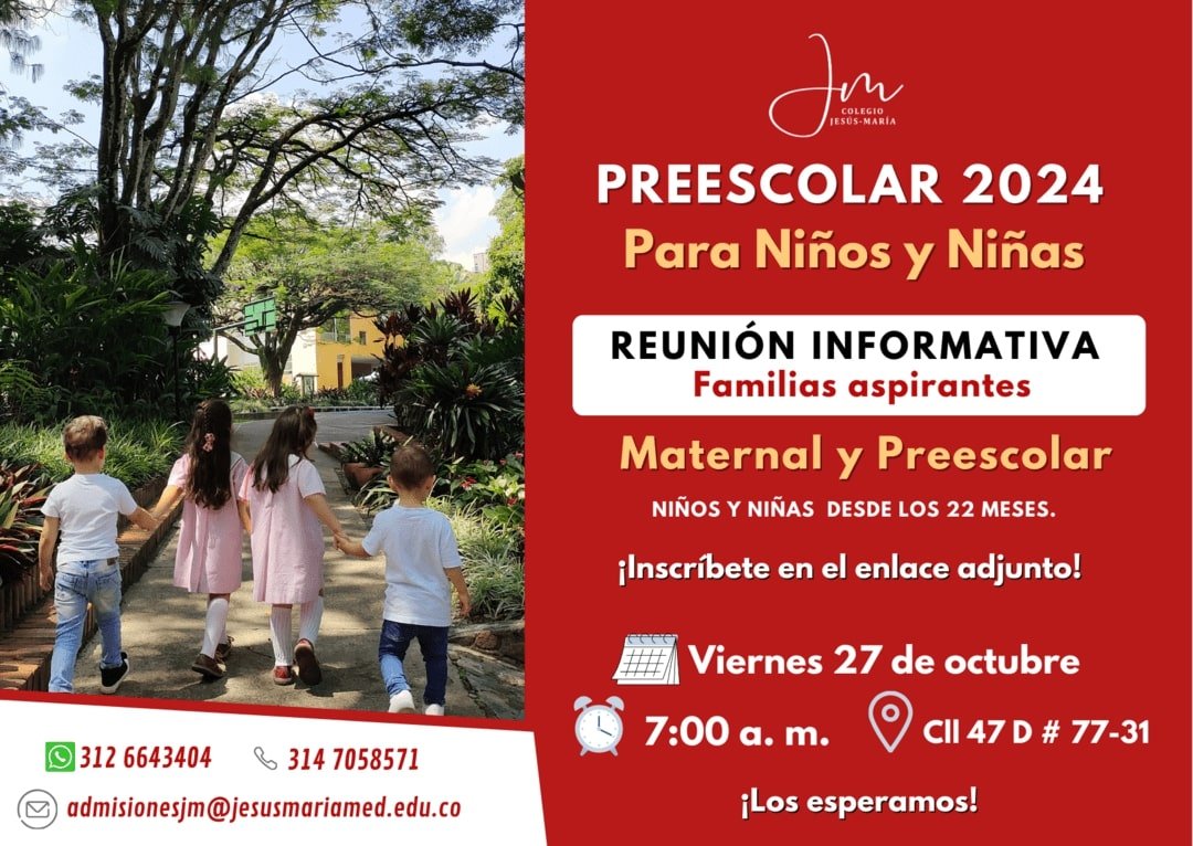 ¡El Colegio Jesús-María abre las puertas a una nueva aventura!