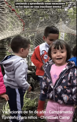 ¡Invitación Christmas Camp en el Jardín Infantil Construyendo Mi Planeta!