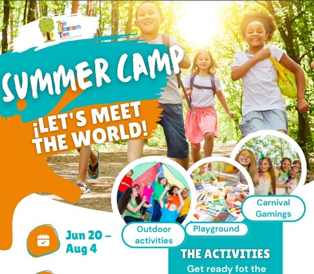 Vacaciones en el The Blossom Tree Kindergarten “Explorar el mundo a través de un viaje imaginario”