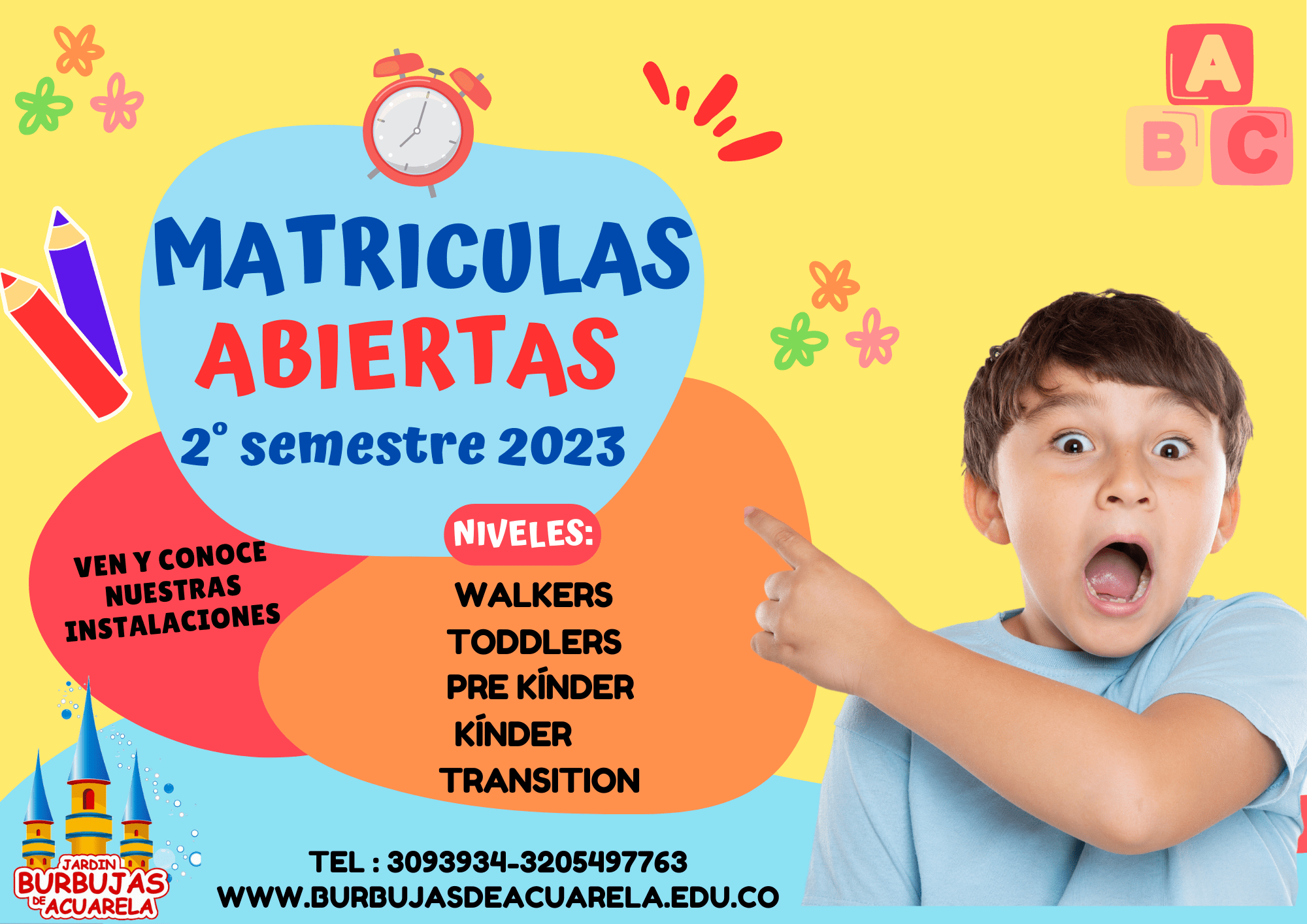 Jardín Burbujas de Acuarela los invita a ser parte de está mágica aventura…