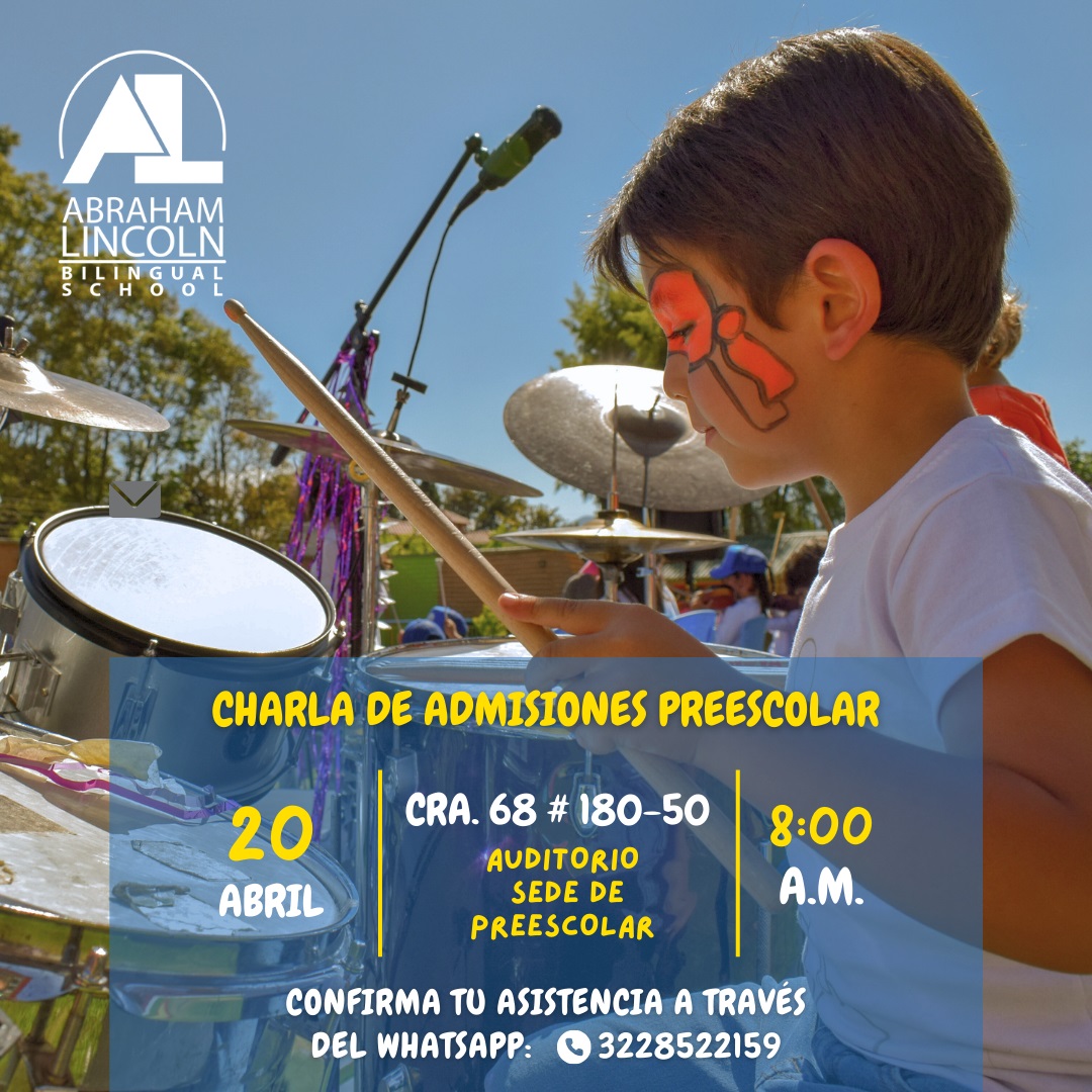 Charla de admisiones en el Preescolar Colegio Bilingüe Abraham Lincoln (Bogotá): Descubre tu mejor opción educativa para los pequeños.