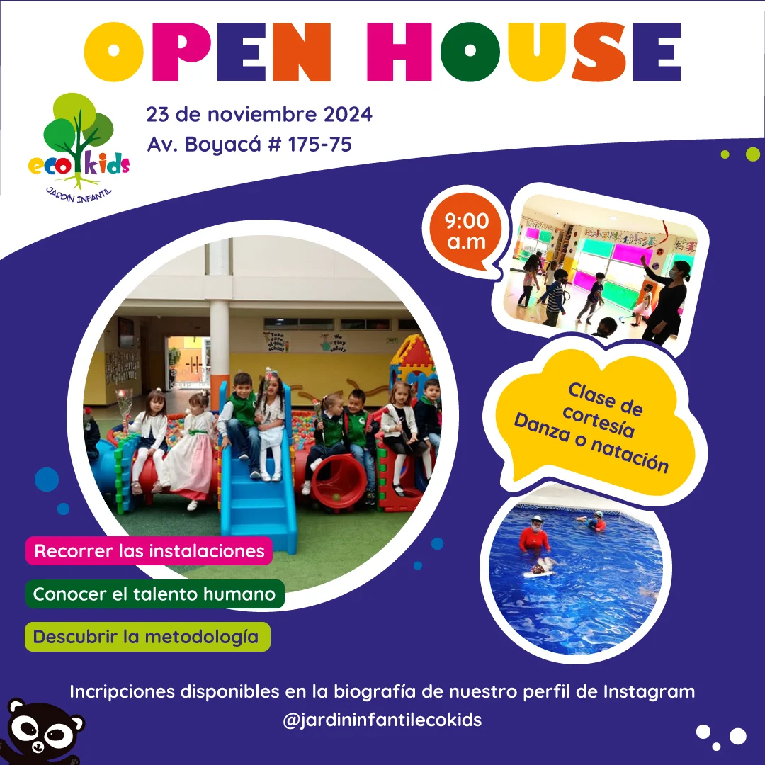Open House en el Jardín Infantil Ecokids en Bogotá