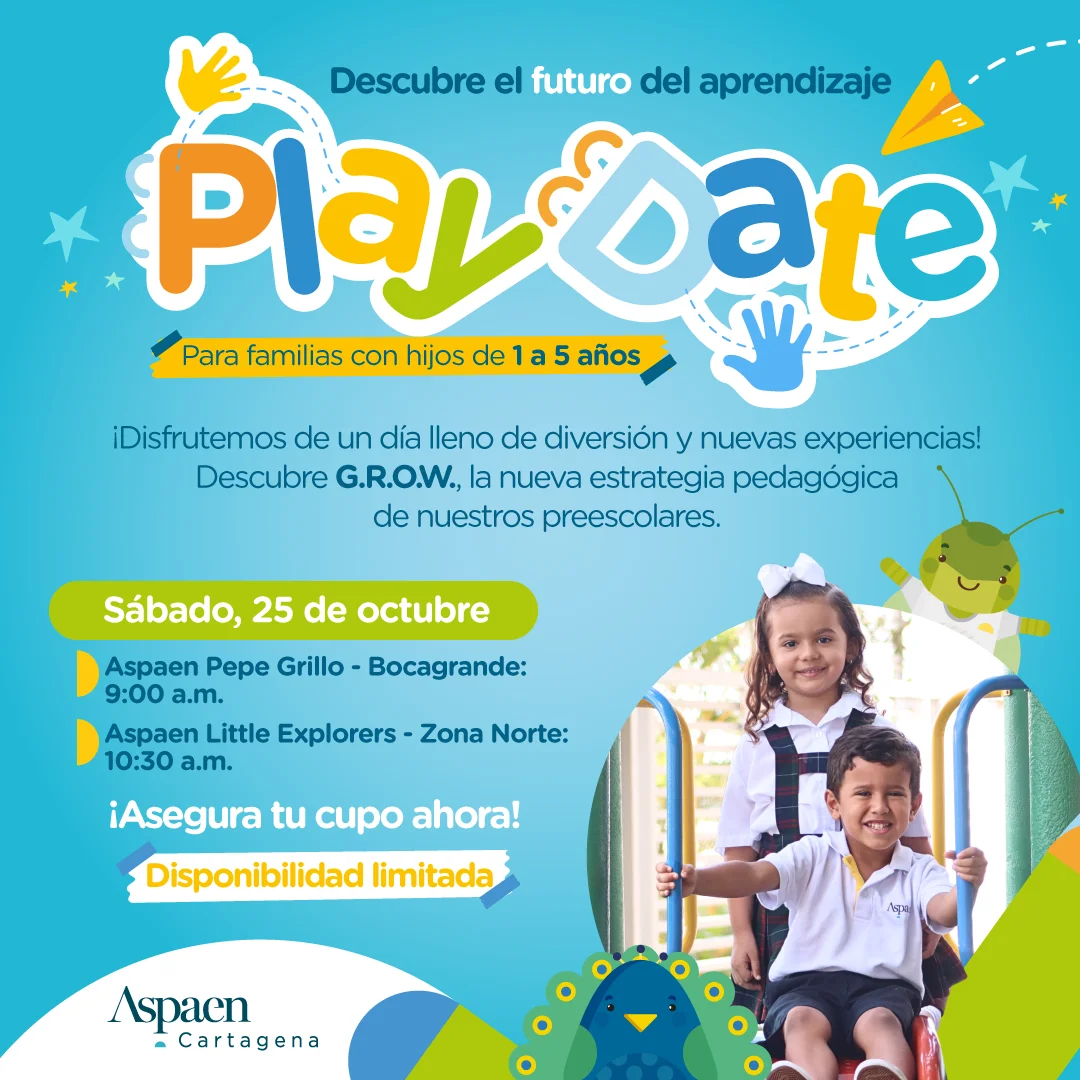 Play Date Aspaen en Cartagena: descubre el futuro del aprendizaje