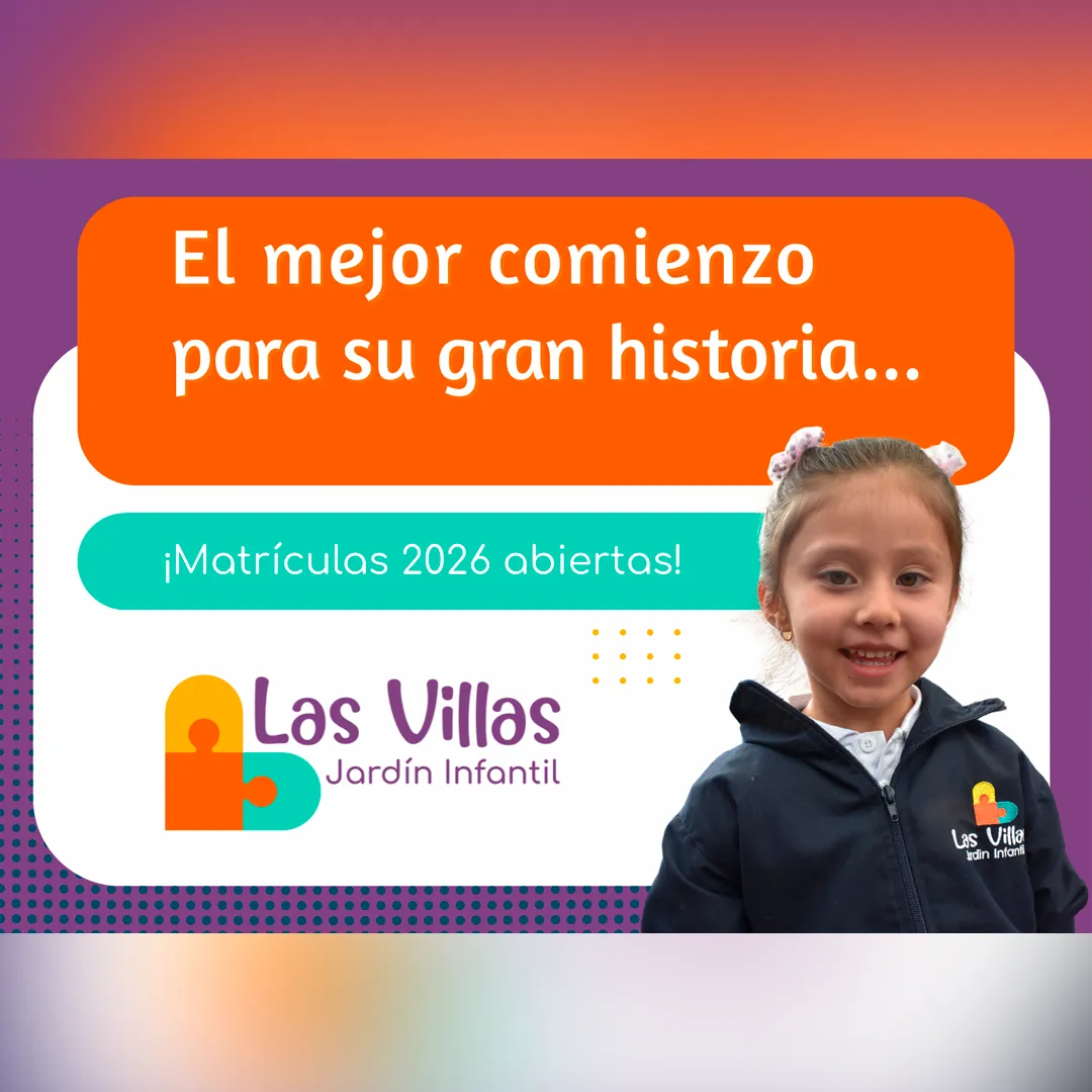 Matrículas abiertas 2026 en el Jardín Infantil Las Villas de Bogotá