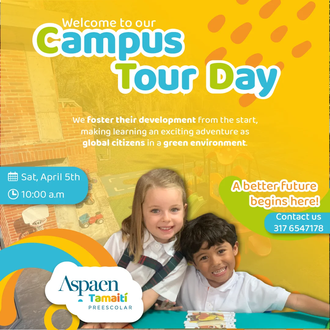 Campus Tour Day en el Preescolar Aspaen Tamaití de Piedecuesta