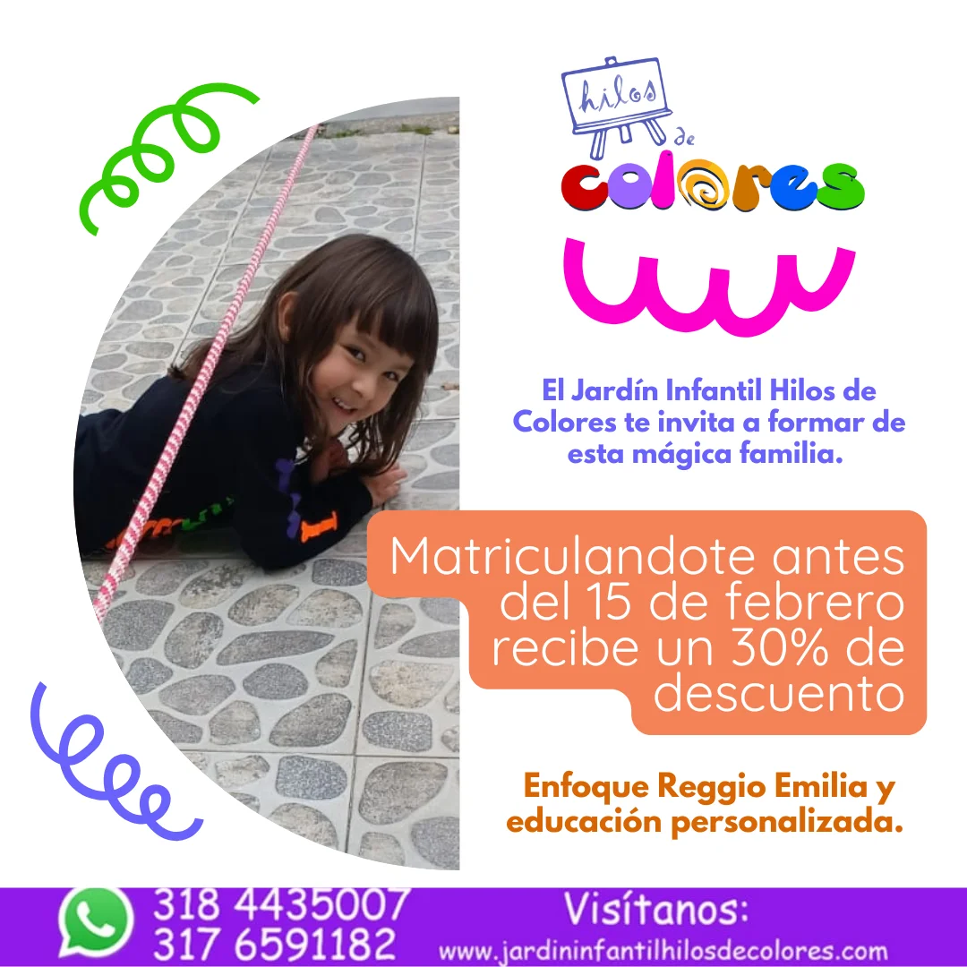 Jardín Infantil Hilos de Colores: Donde los niños crean su historia