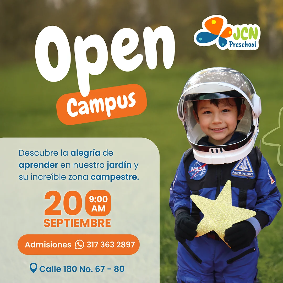Participa en el Open campus en el Jardín Campestre del Norte de Bogotá
