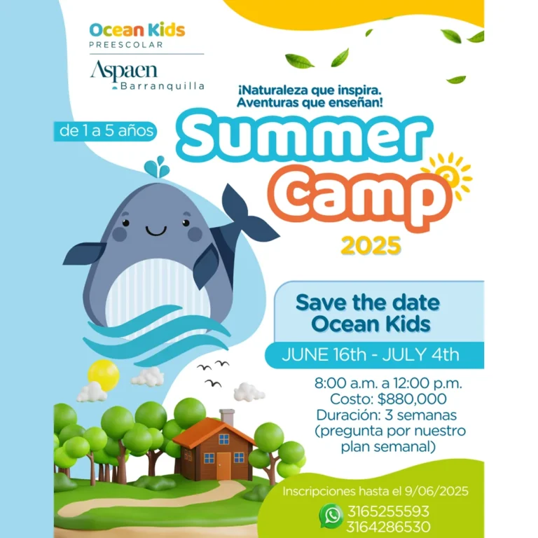Summer camp en el Aspaen Ocean Kids Barranquilla